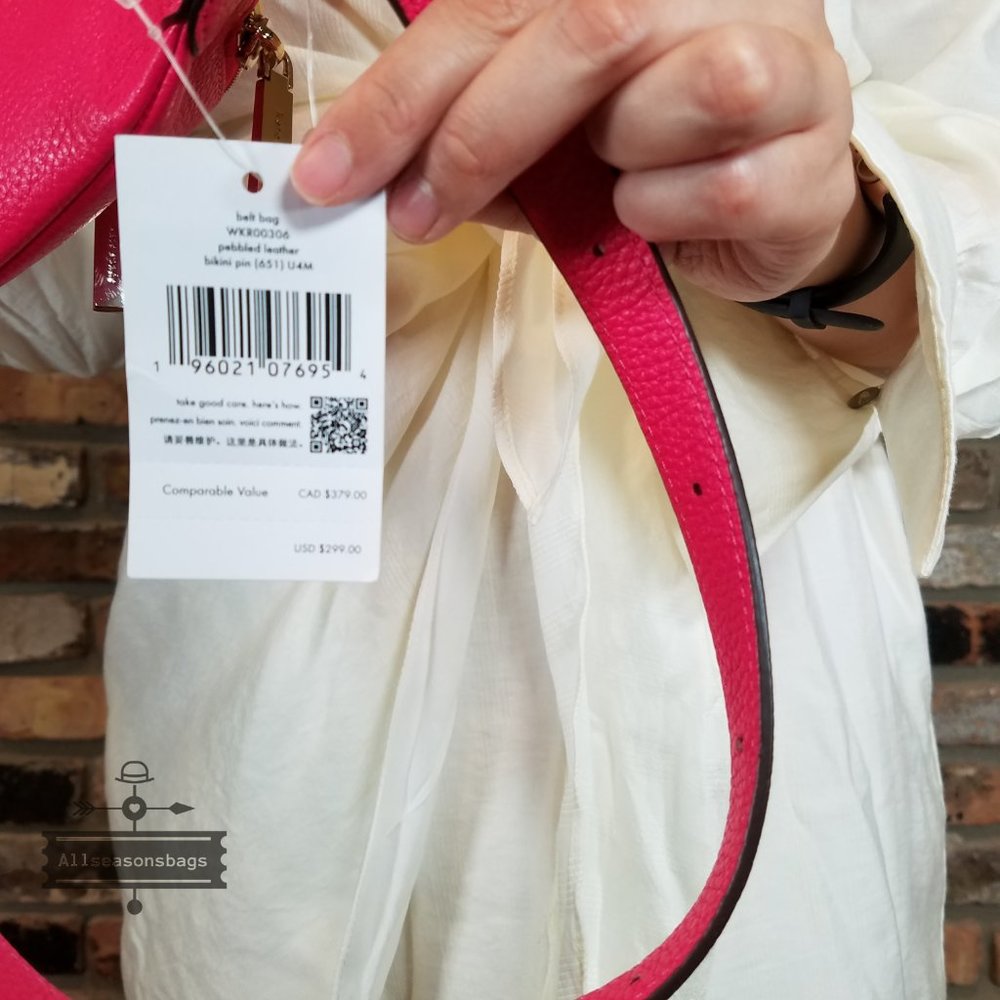NWT Kate Spade Leila Belt Bag in Bright Pink 💗 - Picture 6 of 6